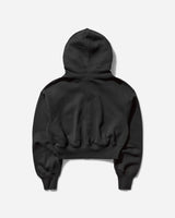 Nike Wmns W Nsw Phnx Flc Lse Crop Fz Hdy Black/Sail Sweatshirts Hoodies HJ0940-010