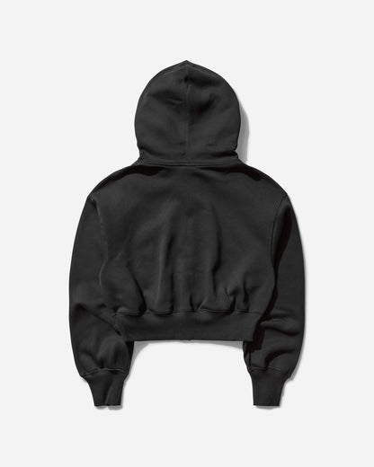 Nike Wmns W Nsw Phnx Flc Lse Crop Fz Hdy Black/Sail Sweatshirts Hoodies HJ0940-010