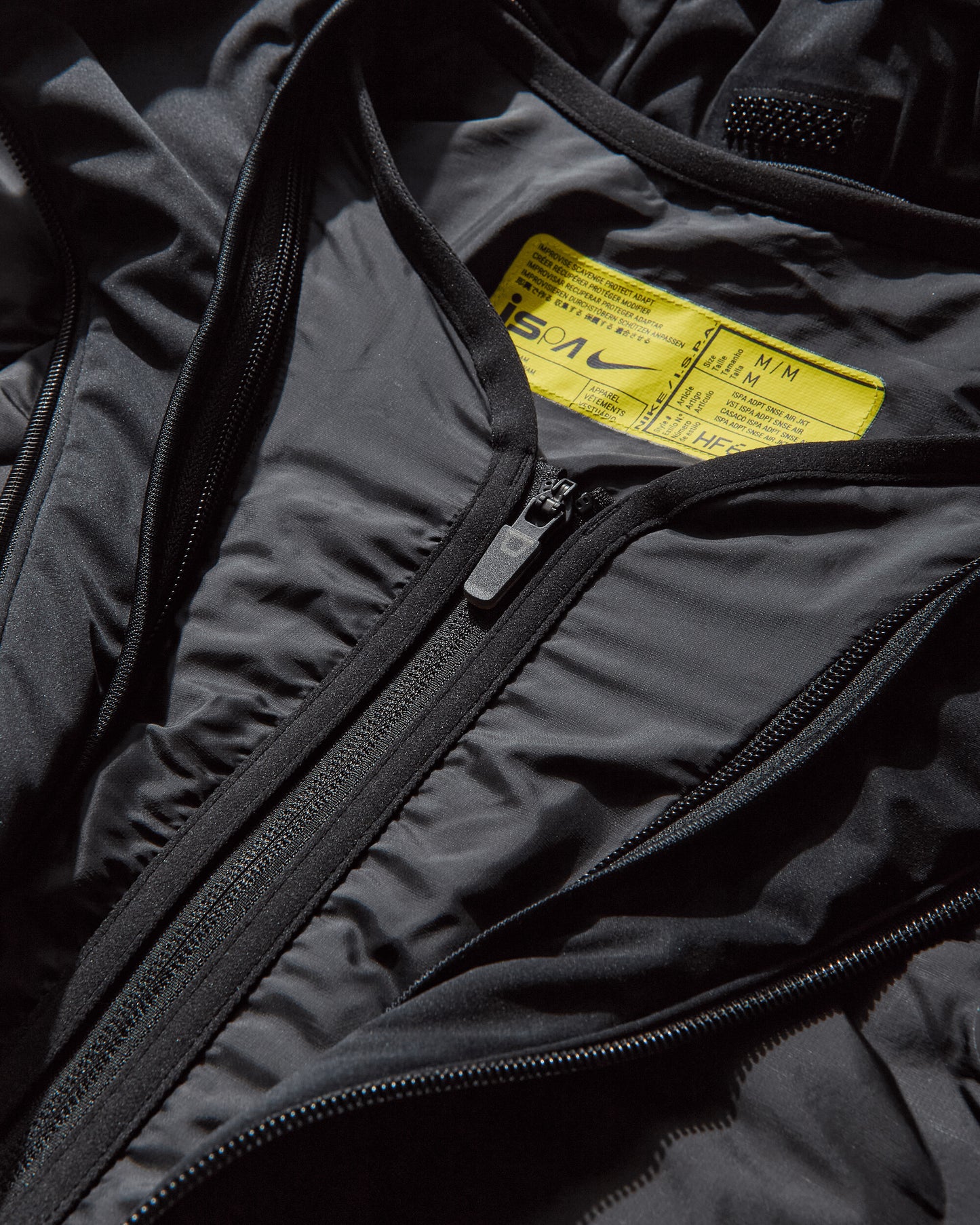 Nike U Ispa Adpt Snse Air Jkt Black/Black Coats and Jackets Jackets HF6400-010