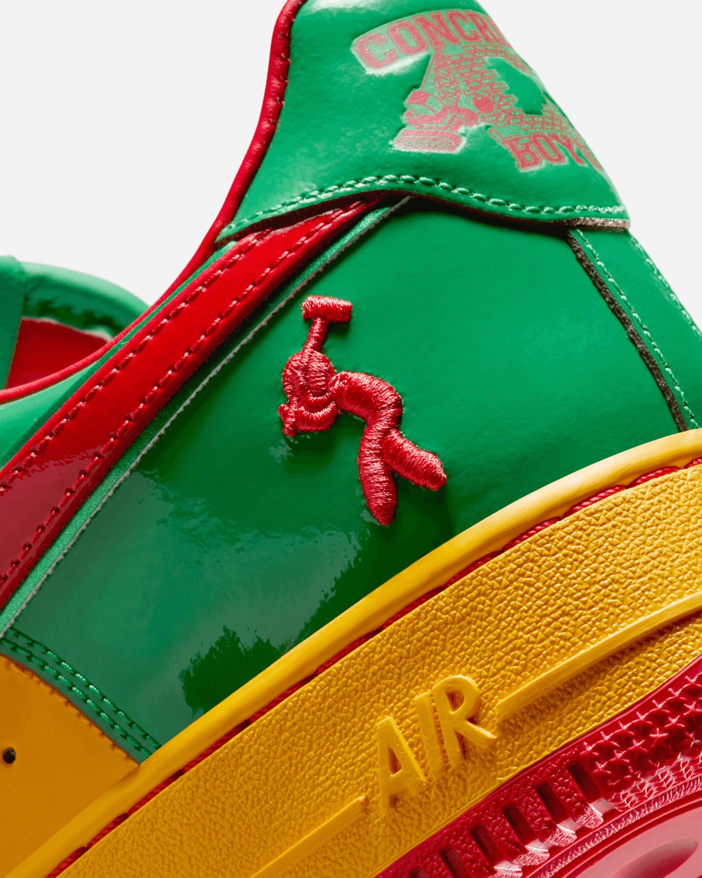 Nike Nike Us Force 1 Lucky Green/Mystic Red Sneakers Low IH4383-300