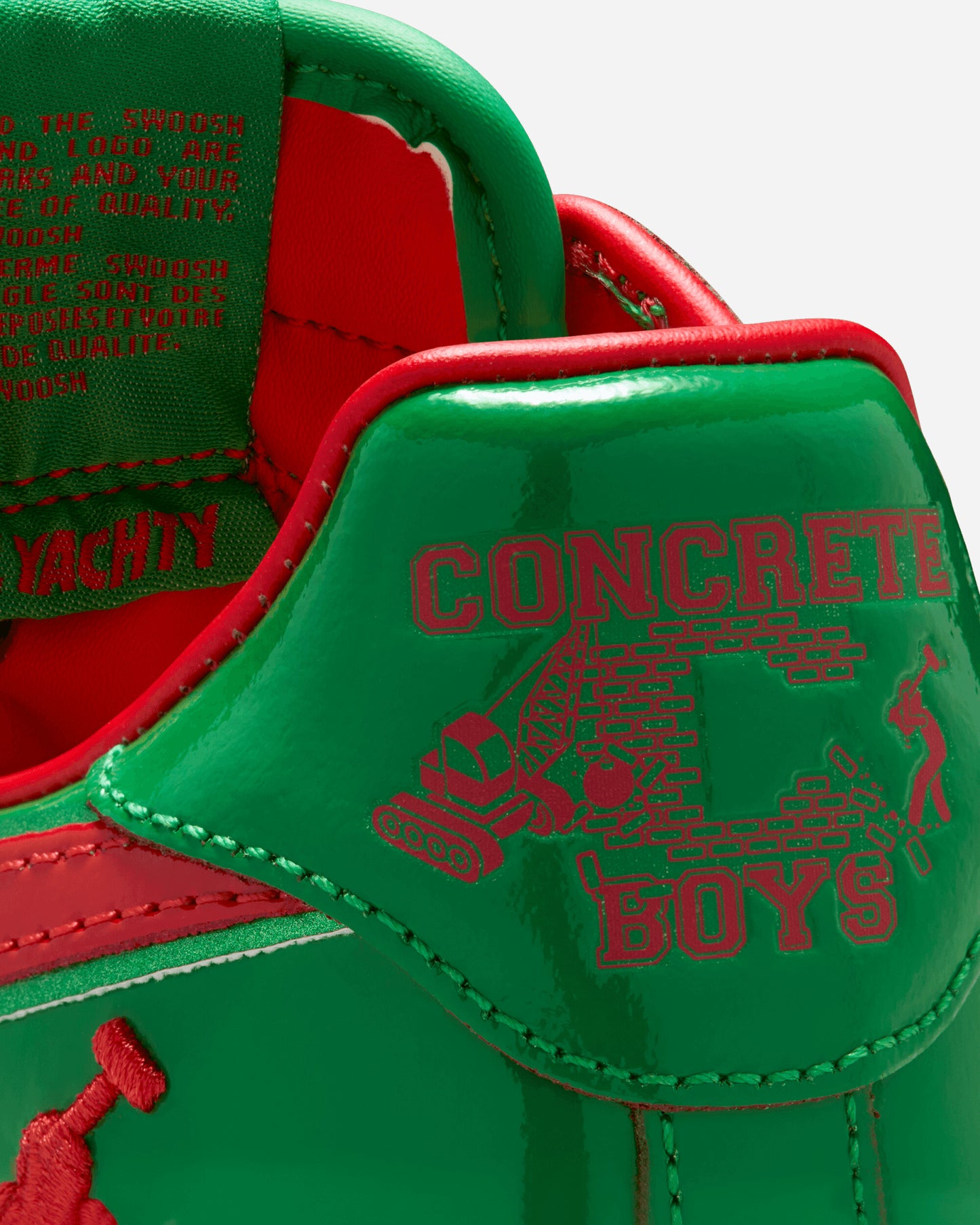 Nike Nike Us Force 1 Lucky Green/Mystic Red Sneakers Low IH4383-300