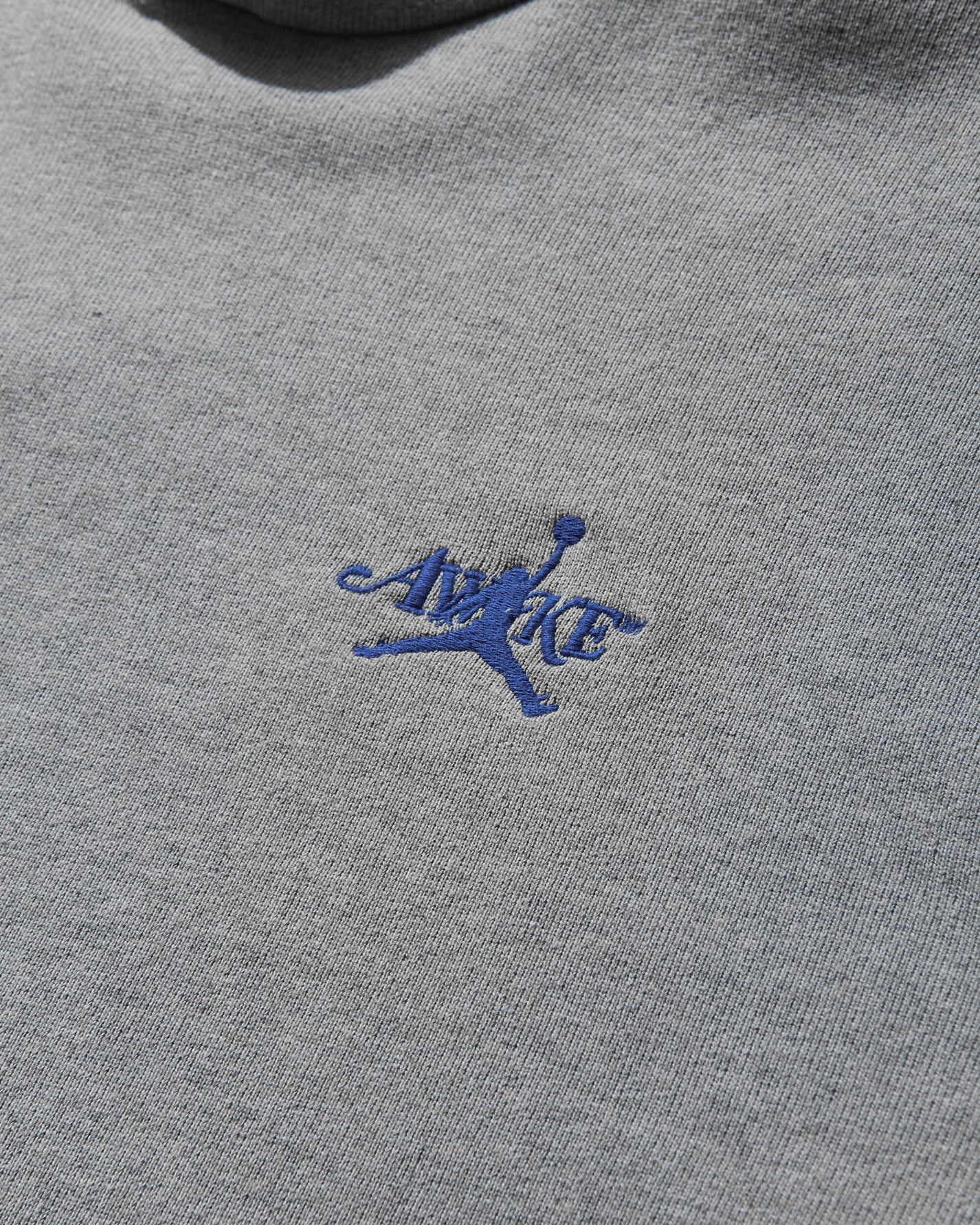 Nike Jordan M J Awny Flc Hoodie Dk Grey Heather/Black Sweatshirts Hoodies FQ5443-091