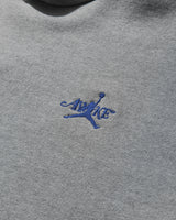 Nike Jordan M J Awny Flc Hoodie Dk Grey Heather/Black Sweatshirts Hoodies FQ5443-091