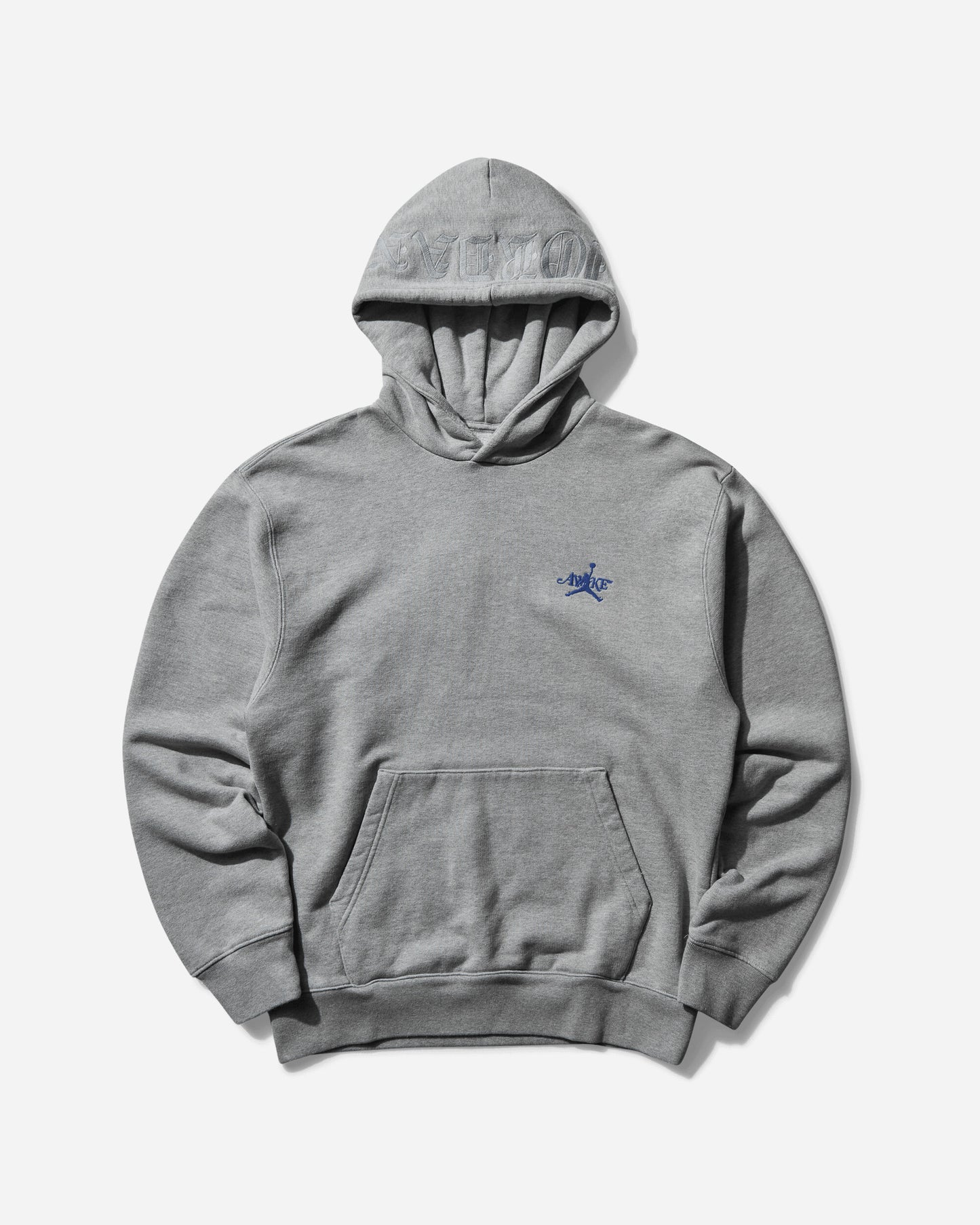 Nike Jordan M J Awny Flc Hoodie Dk Grey Heather/Black Sweatshirts Hoodies FQ5443-091