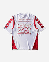 Nike Jordan M J Cat-Scratch Jersey White T-Shirts Shortsleeve HQ2744-100