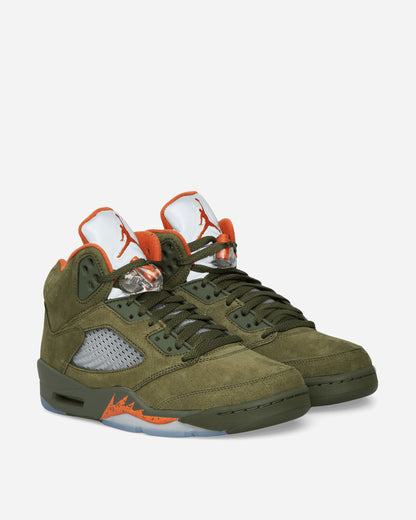 Nike Jordan Air Jordan 5 Retro Army Olive/Solar Orange Sneakers High DD0587-308