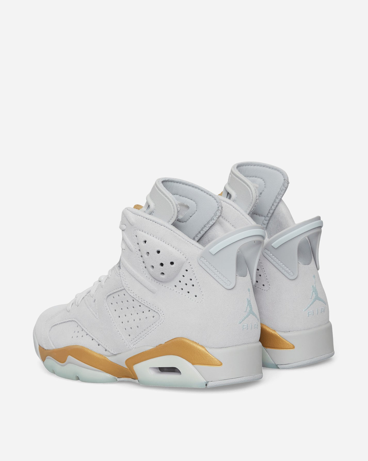 Nike Jordan Wmns Wmns Air Jordan 6 Retro Pure Platinum/Glacier Blue Sneakers High DQ4914-074