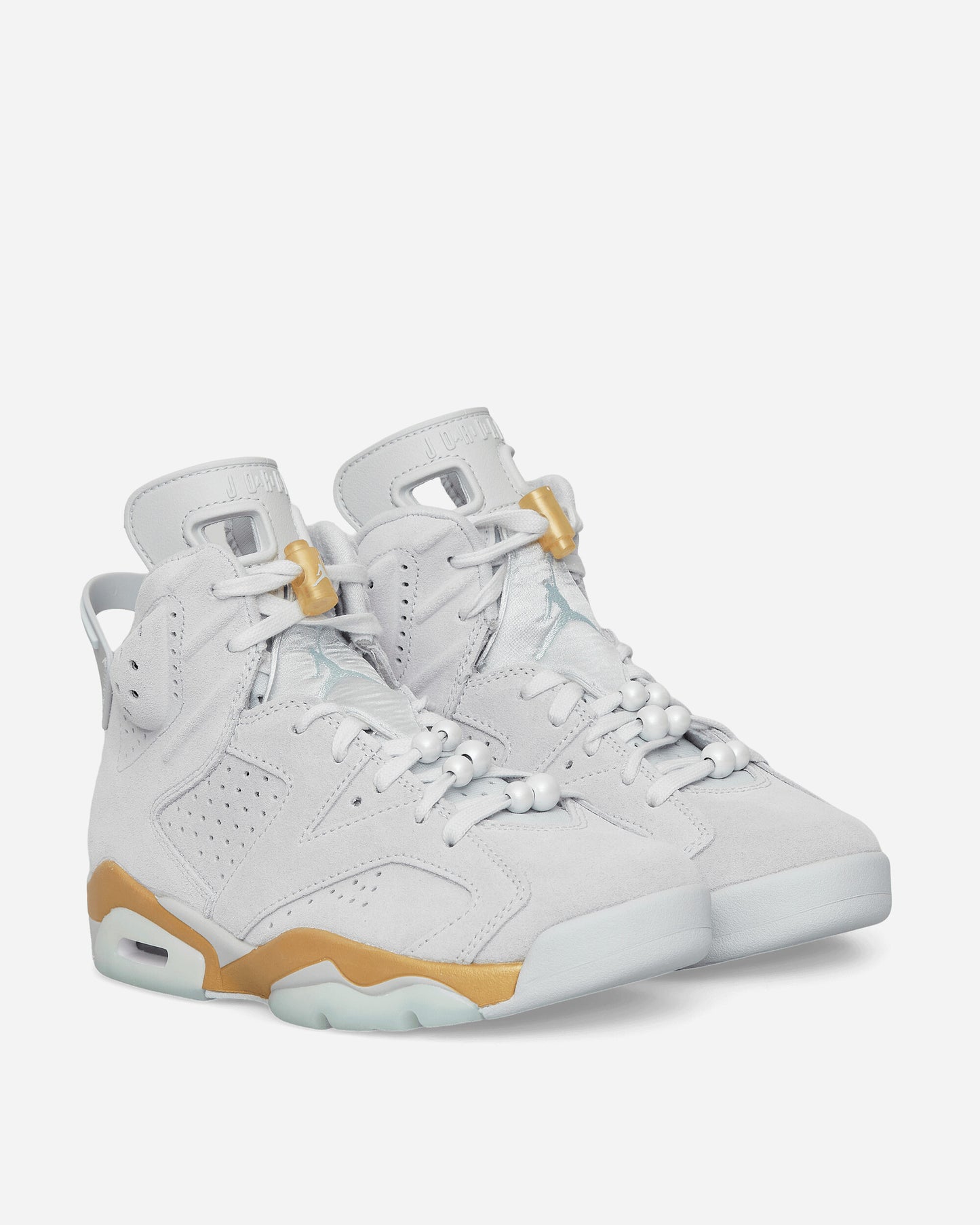 Nike Jordan Wmns Wmns Air Jordan 6 Retro Pure Platinum/Glacier Blue Sneakers High DQ4914-074