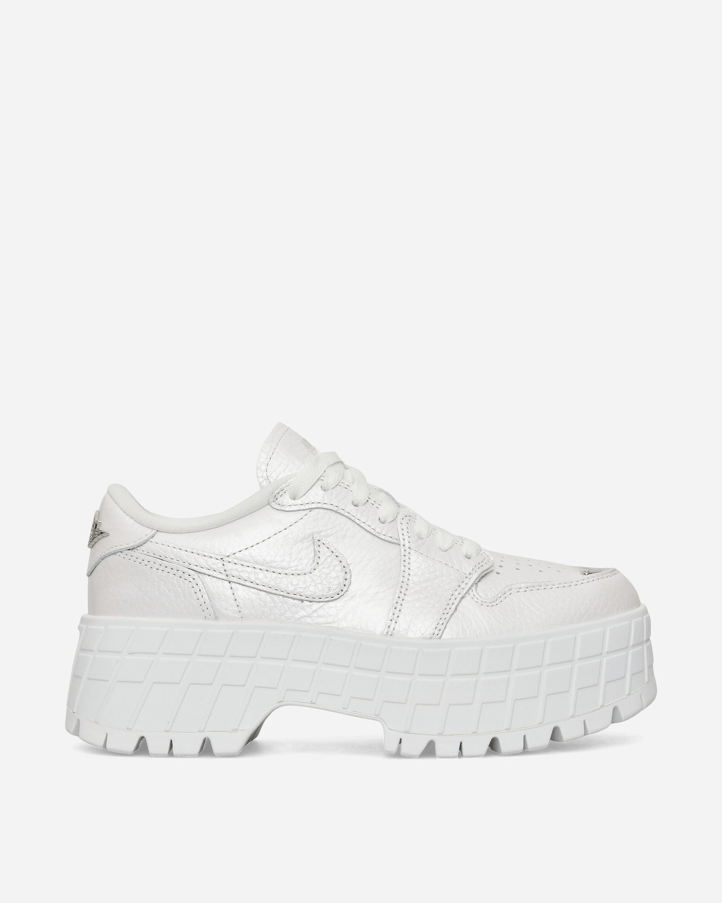 Nike Jordan Wmns W Air Jordan 1 Brooklyn Low White/Met. Silver Sneakers Low HF3184-100