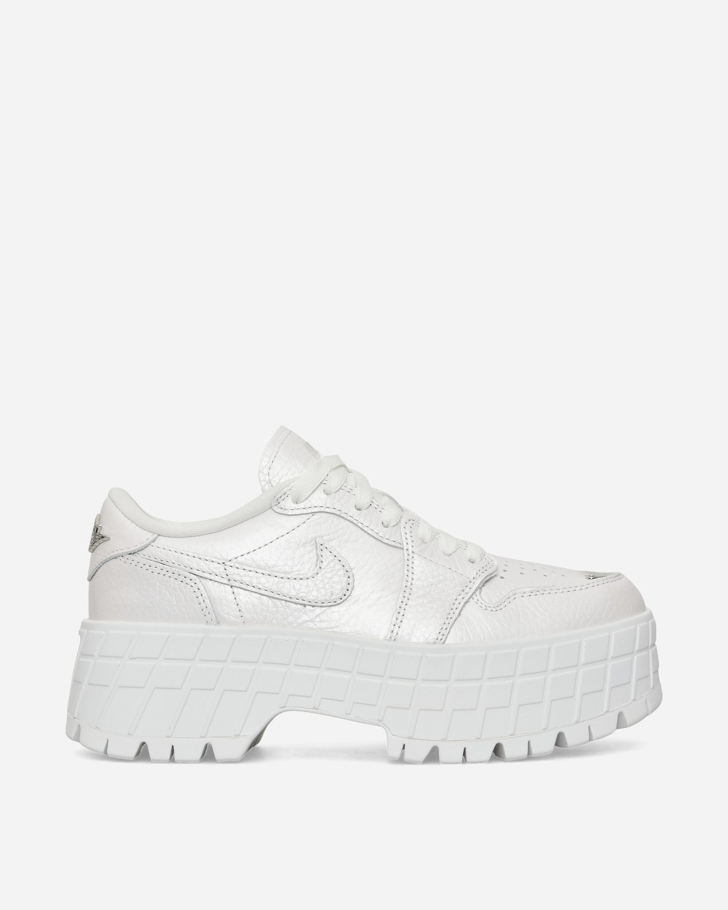 Nike Jordan Wmns W Air Jordan 1 Brooklyn Low White/Met. Silver Sneakers Low HF3184-100