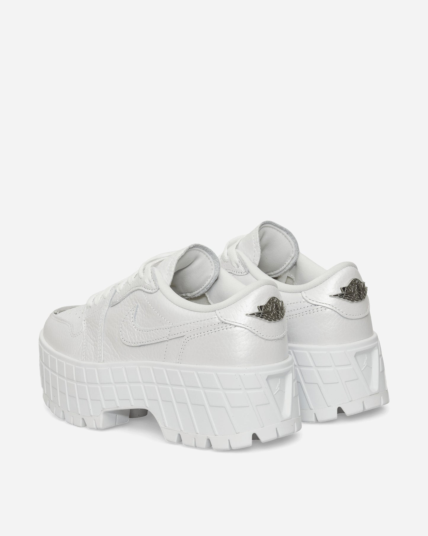 Nike Jordan Wmns W Air Jordan 1 Brooklyn Low White/Met. Silver Sneakers Low HF3184-100
