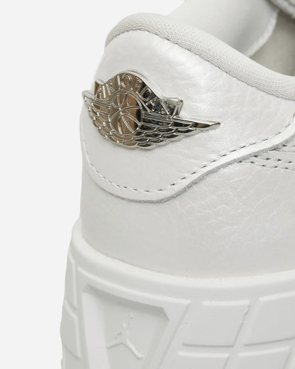 Nike Jordan Wmns W Air Jordan 1 Brooklyn Low White/Met. Silver Sneakers Low HF3184-100