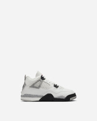 Nike Jordan Jordan 4 Retro Og (Ps) Summit White/Fire Red Sneakers Mid IB4388-100