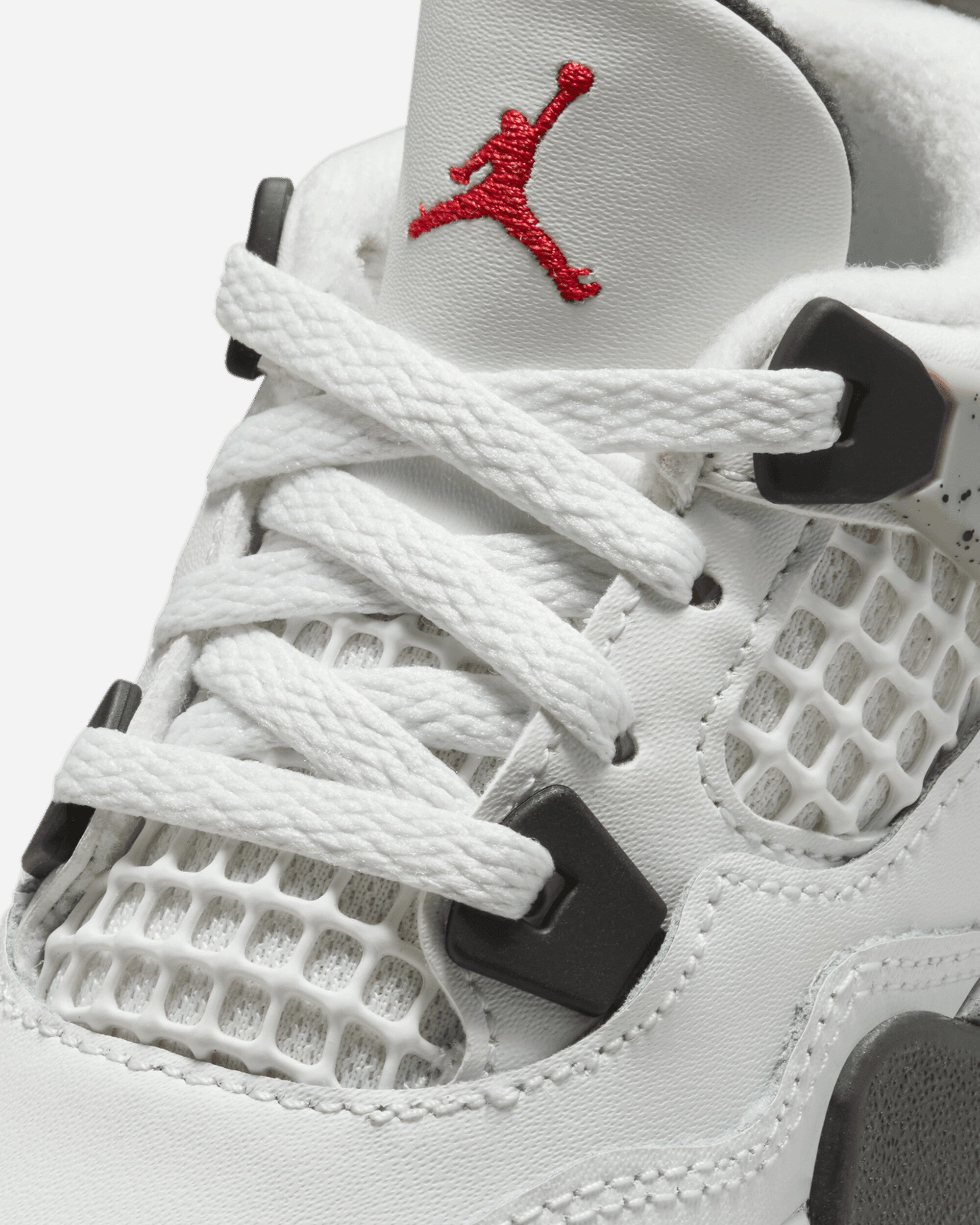Nike Jordan Jordan 4 Retro Og (Td) Summit White/Fire Red Sneakers Mid IB4387-100