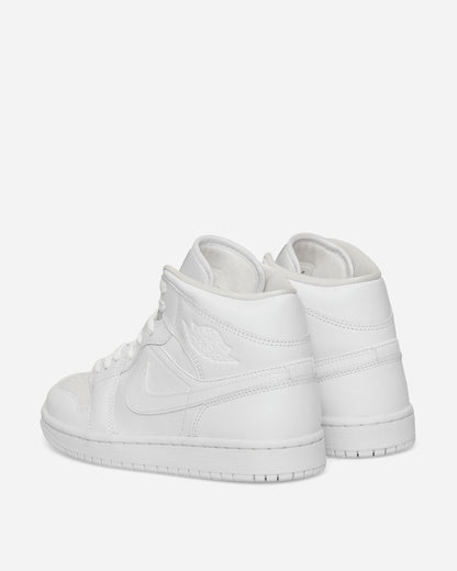 Nike Jordan Wmns Air Jordan 1 Mid White/White Sneakers Mid DV0991-111