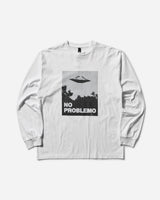 No Problemo Visitors Ls Tee White T-Shirts Longsleeve NP6002402 WHITE