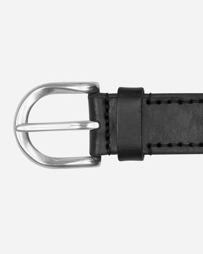 Our Legacy Star Fall Belt Black Bridle Belts Belt A4228SB 001