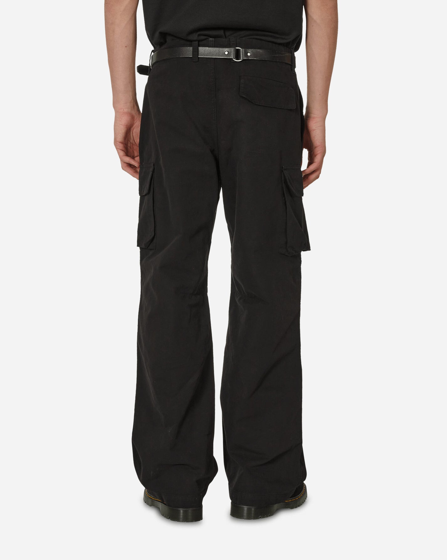 Our Legacy Mount Cargo Black Canvas Pants Cargo M4234MBC 001