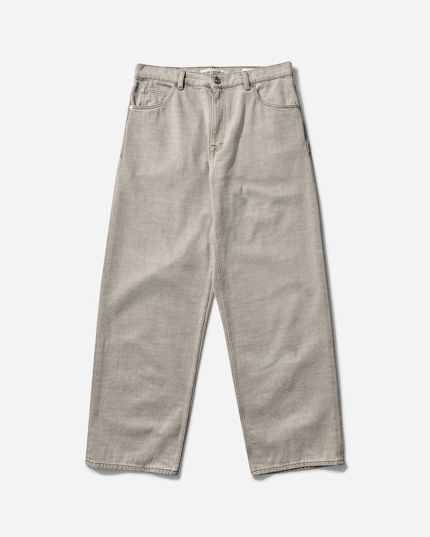 Our Legacy Vast Cut Vienna Beige Wash Pants Denim M2255VV 001