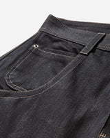 PROJECT G/R Jinco Wide Raw Denim Darknavy Pants Denim PG25SSMB08 DARKNAVY