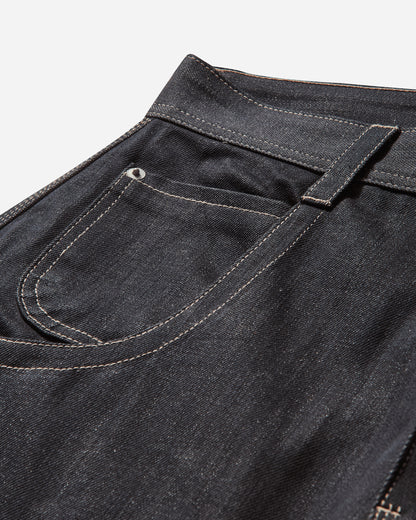 PROJECT G/R Jinco Wide Raw Denim Darknavy Pants Denim PG25SSMB08 DARKNAVY