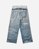 PROJECT G/R Trompe-LOEil Denim Pants Blue Pants Denim PG24FWMB02 BLUE