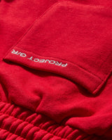 PROJECT G/R Reconstructed Hybrid Track Jacket Red Sweatshirts Track Tops PG25SSMO02 RED