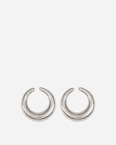 Panconesi Wmns Circle Cuffs Silver Jewellery Earrings EA044 S