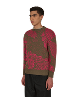 Paria Farzaneh Chocolate Multi Knitwears Sweaters PFK0009 001