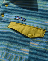 Patagonia M'S Lw Synch Snap-T P/O Quilty Fitz: Wetland Blue Sweatshirts Fleece 25551 QFWE