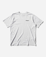 Patagonia M'S P-6 Logo Responsibili-Tee White T-Shirts Shortsleeve 38504 WHI