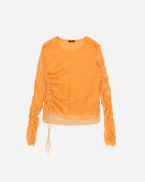 Pezze Vintage Wmns Mesh Top Orange T-Shirts Longsleeve 0172431 1
