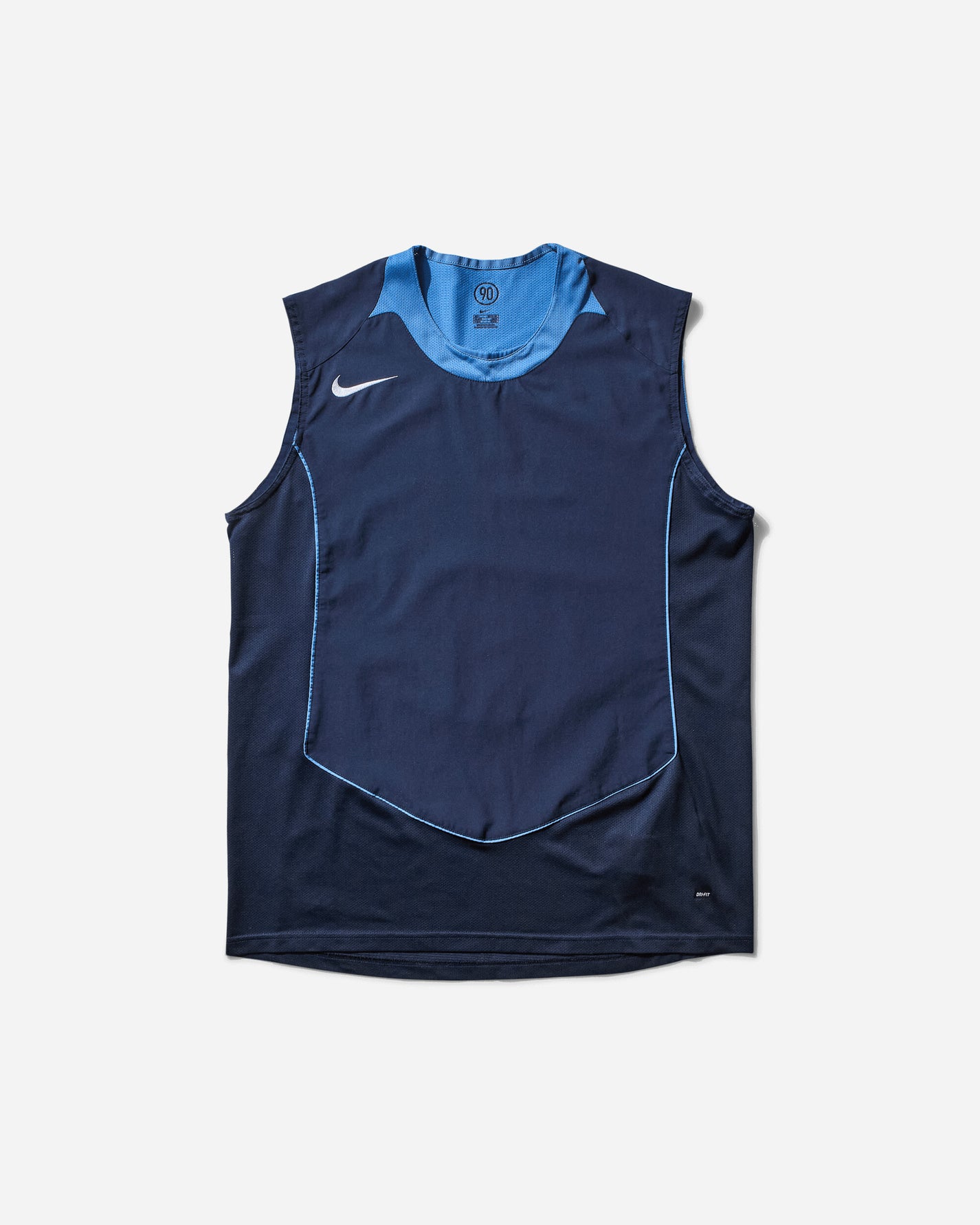 Pezze Vintage Total 90 Top Blue T-Shirts Shortsleeve 1008 1