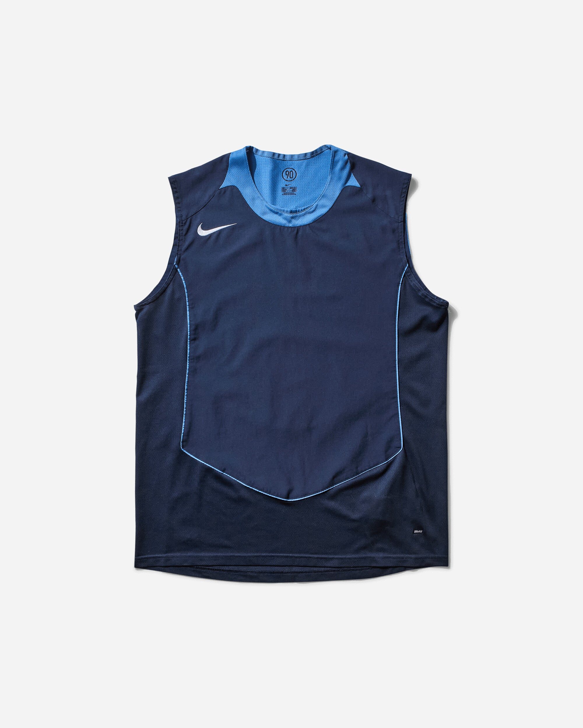 Pezze Vintage Total 90 Top Blue T-Shirts Shortsleeve 1008 1