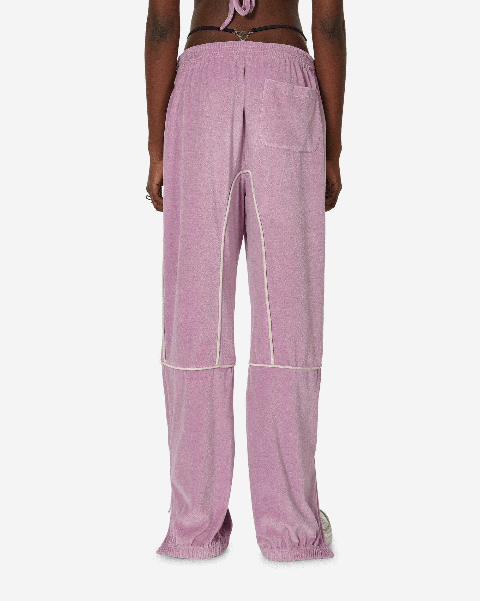 Priscavera Wmns Velour Track Pants Lavender Pants Track Pants 005076-184 LV