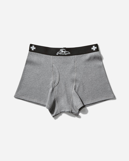 Prototypes Waffle Boxer Mens S25 Underwear Boxers PT07JE12MWWG GREY