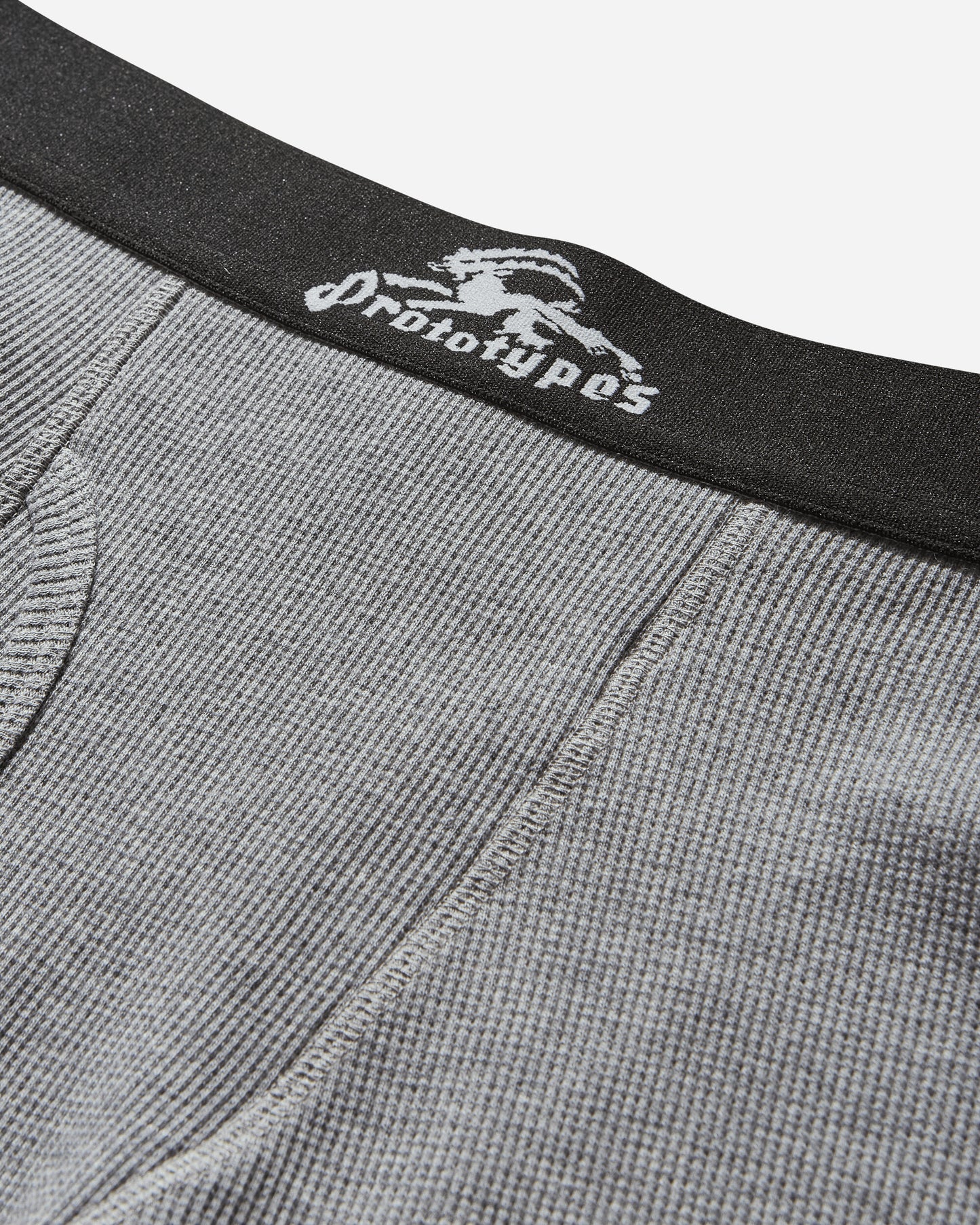 Prototypes Waffle Boxer Mens S25 Underwear Boxers PT07JE12MWWG GREY