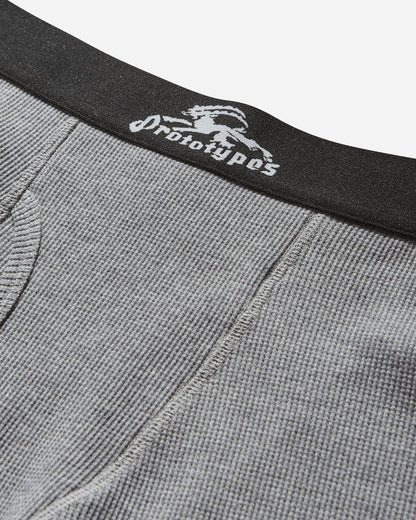 Prototypes Waffle Boxer Mens S25 Underwear Boxers PT07JE12MWWG GREY