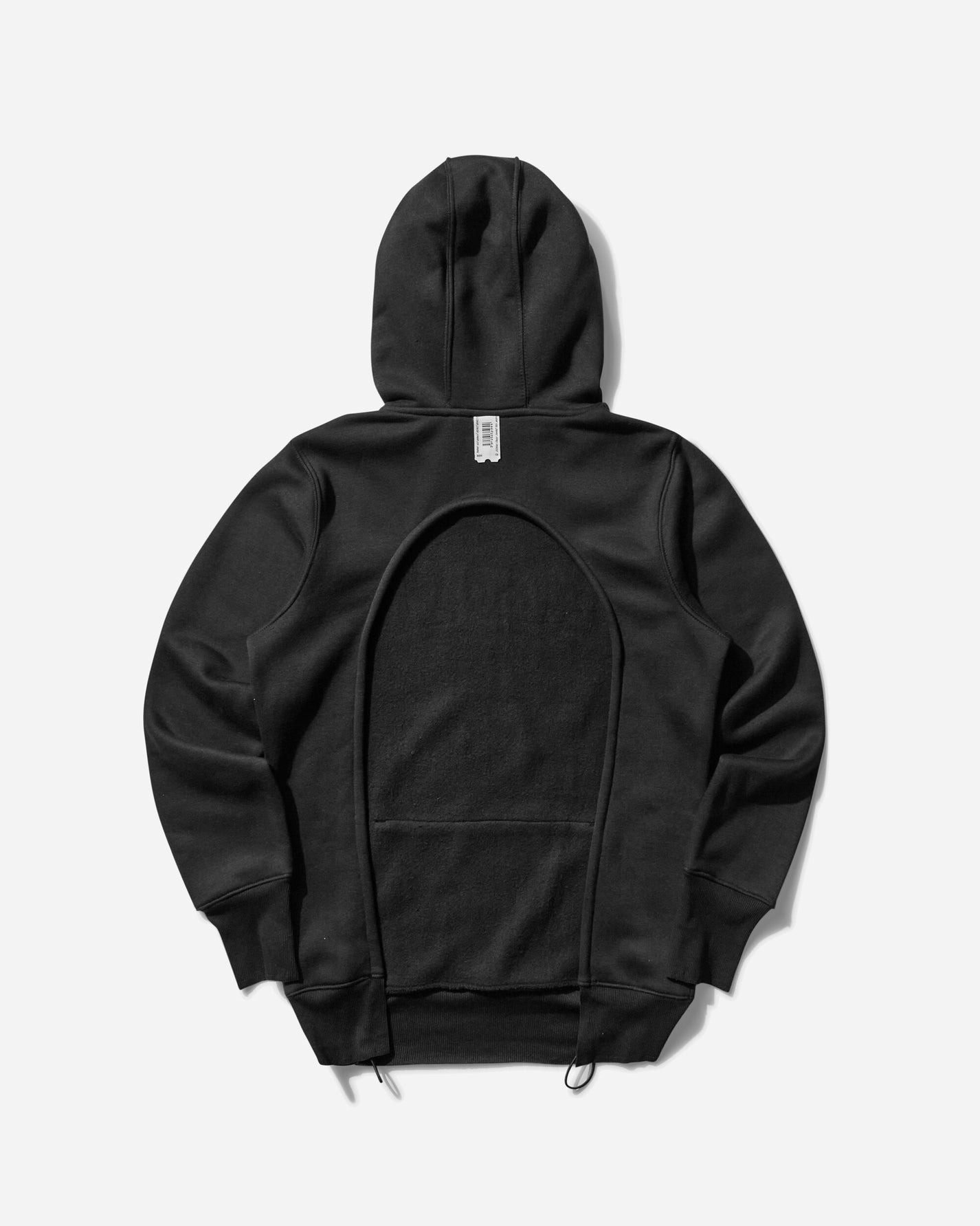 Prototypes Backless Hoodie S25 Sweatshirts Hoodies PT07JE30USB BLACK