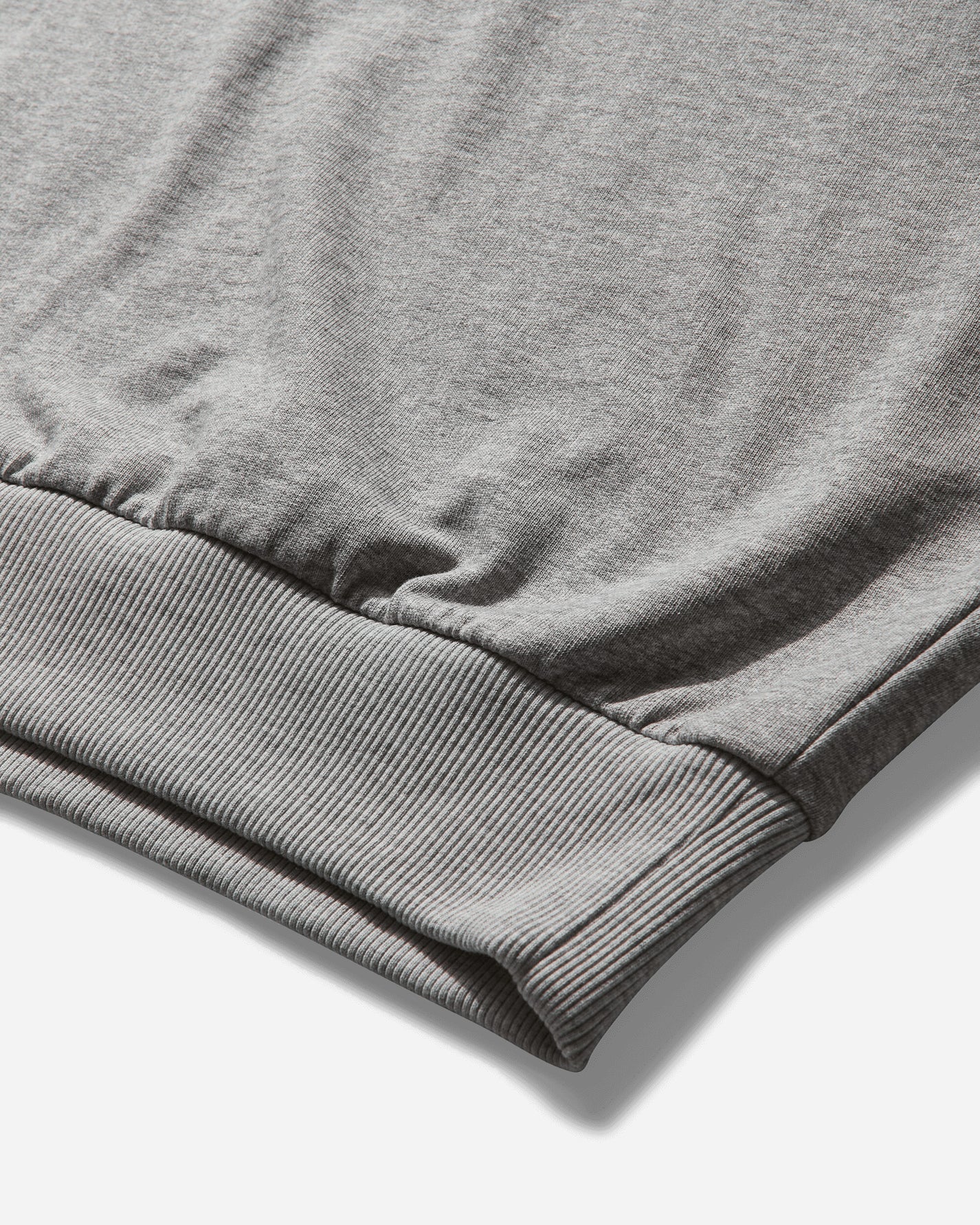 Prototypes Wmns Shrunken Sweatshirt Melange-Grey T-Shirts Longsleeve PT06JE03USG MGREY