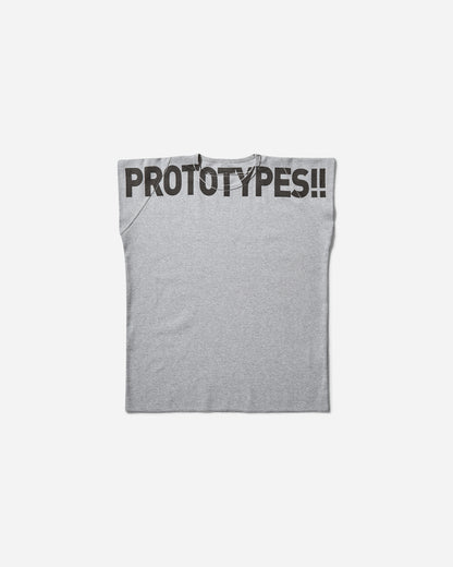 Prototypes Waffle Muscle Tee S25 T-Shirts Shortsleeve PT07JE03USG GREY