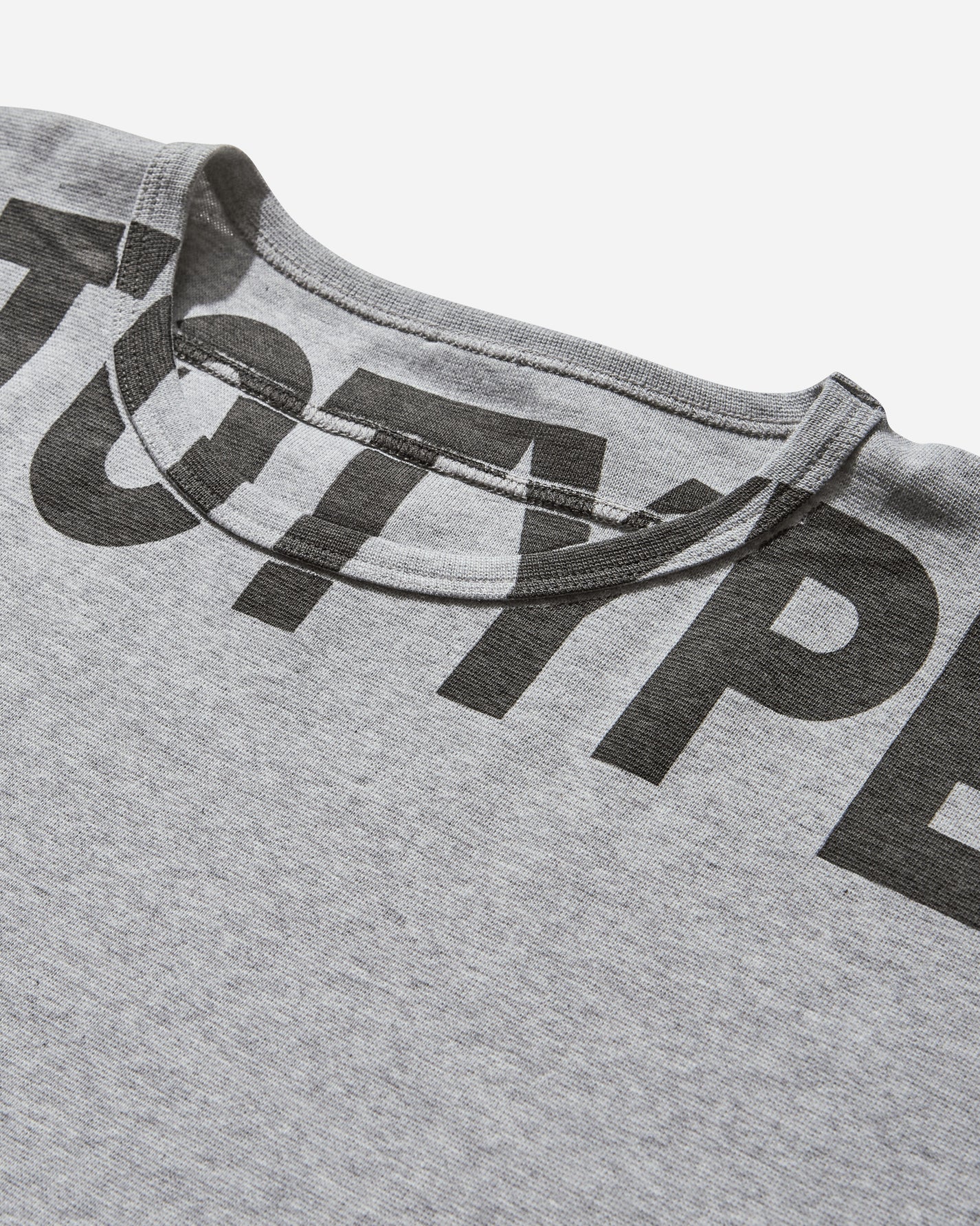 Prototypes Waffle Muscle Tee S25 T-Shirts Shortsleeve PT07JE03USG GREY