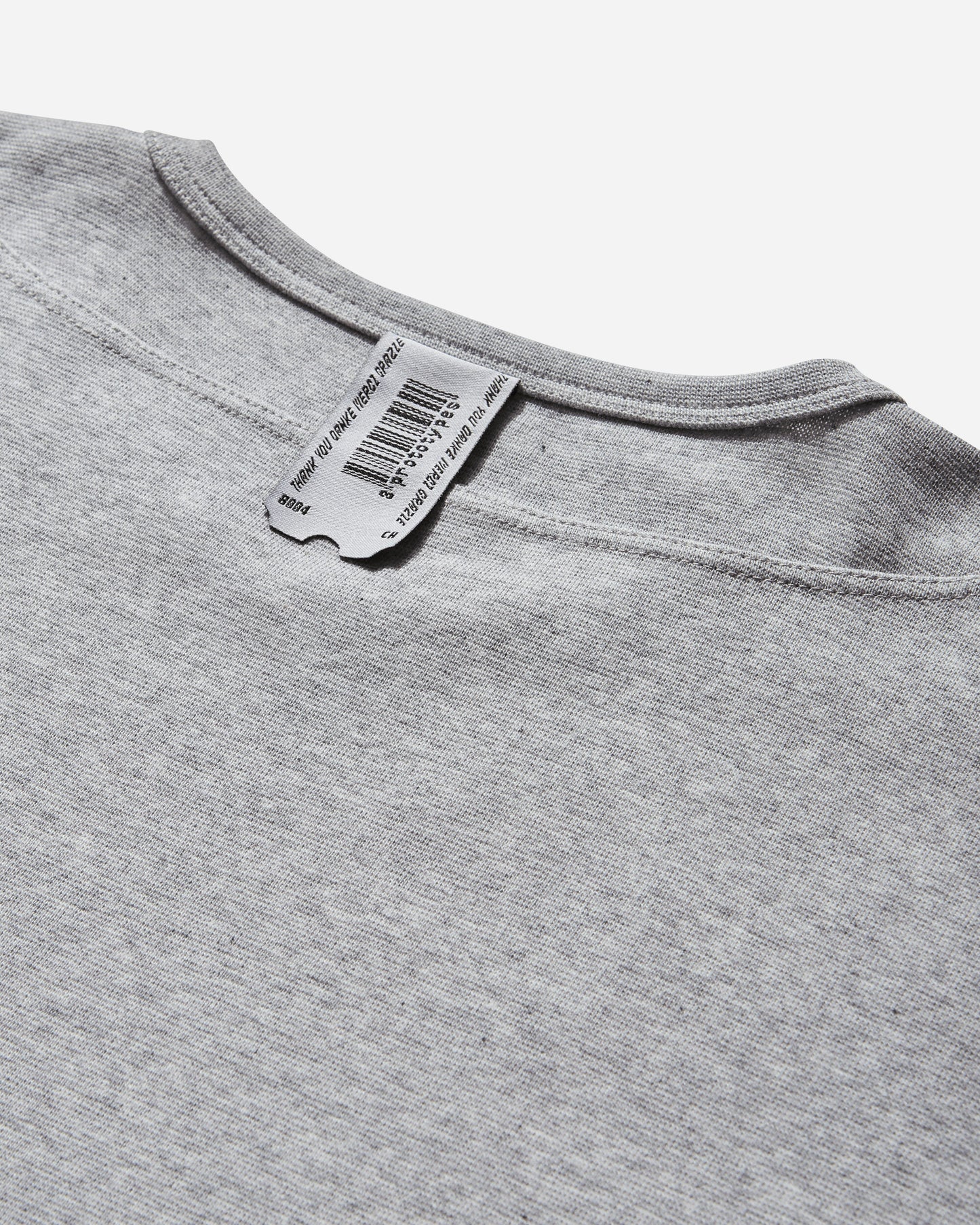 Prototypes Waffle Muscle Tee S25 T-Shirts Shortsleeve PT07JE03USG GREY