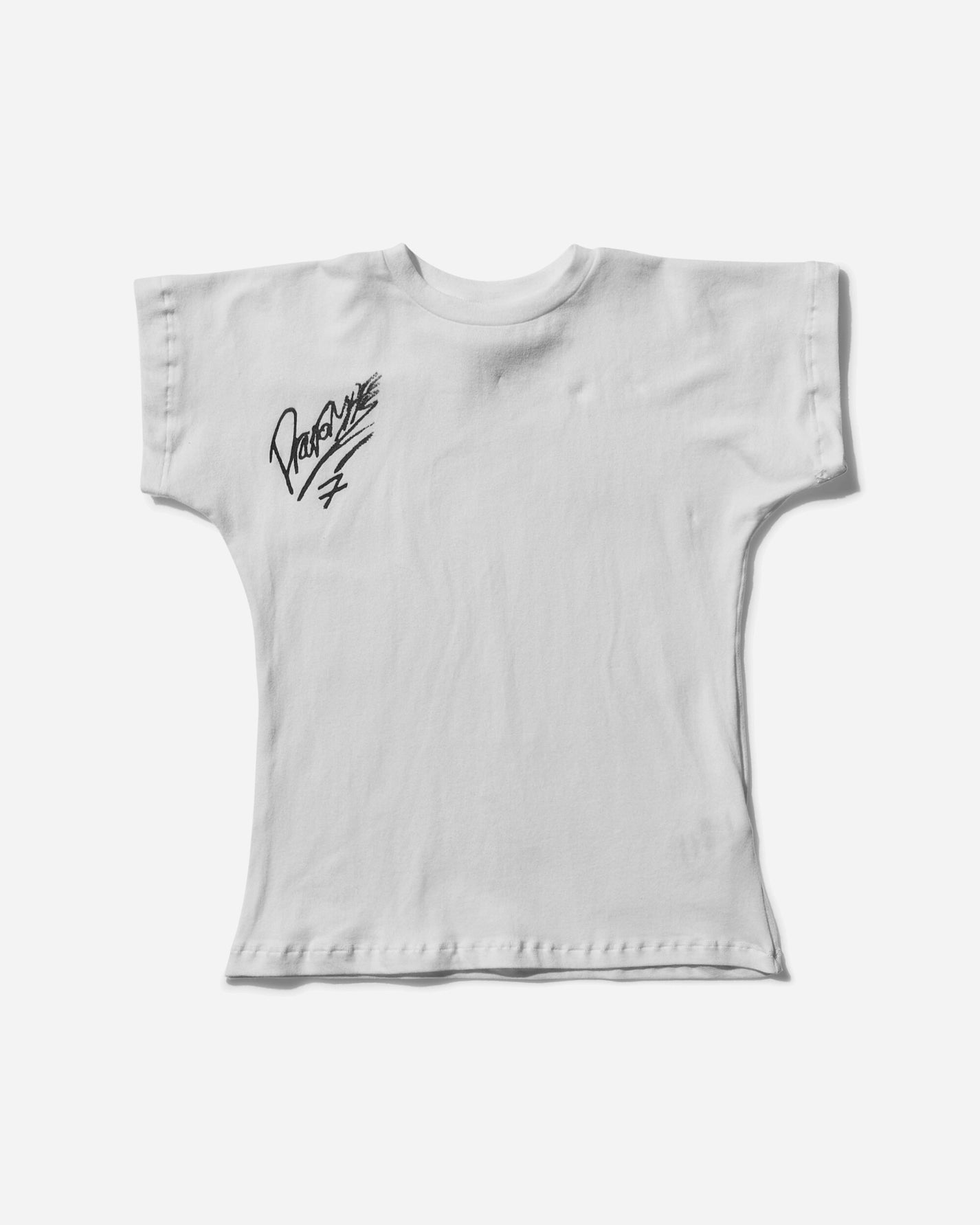 Prototypes Wmns Signed Tee White T-Shirts Shortsleeve PT06JE07US WHITE