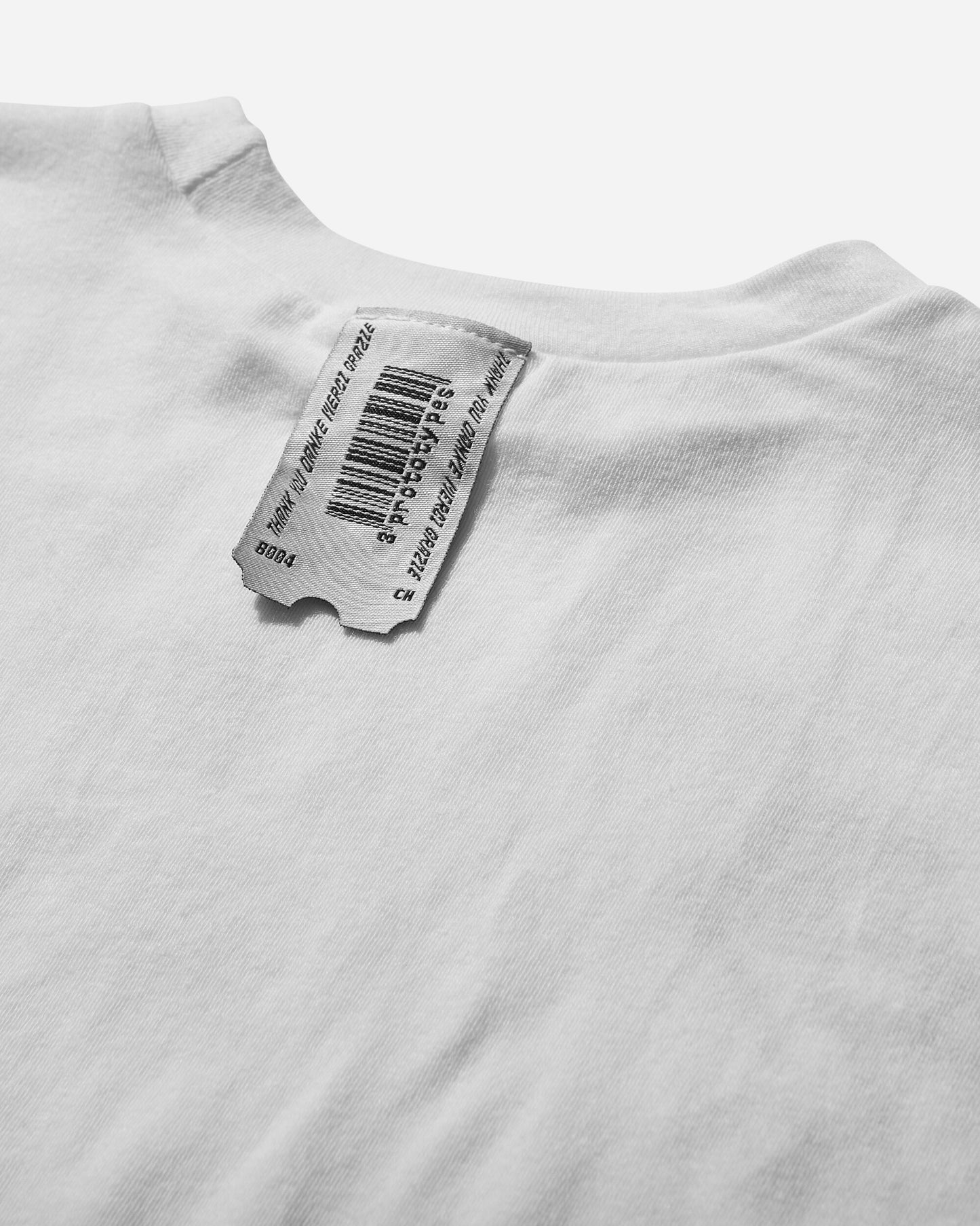 Prototypes Wmns Signed Tee White T-Shirts Shortsleeve PT06JE07US WHITE