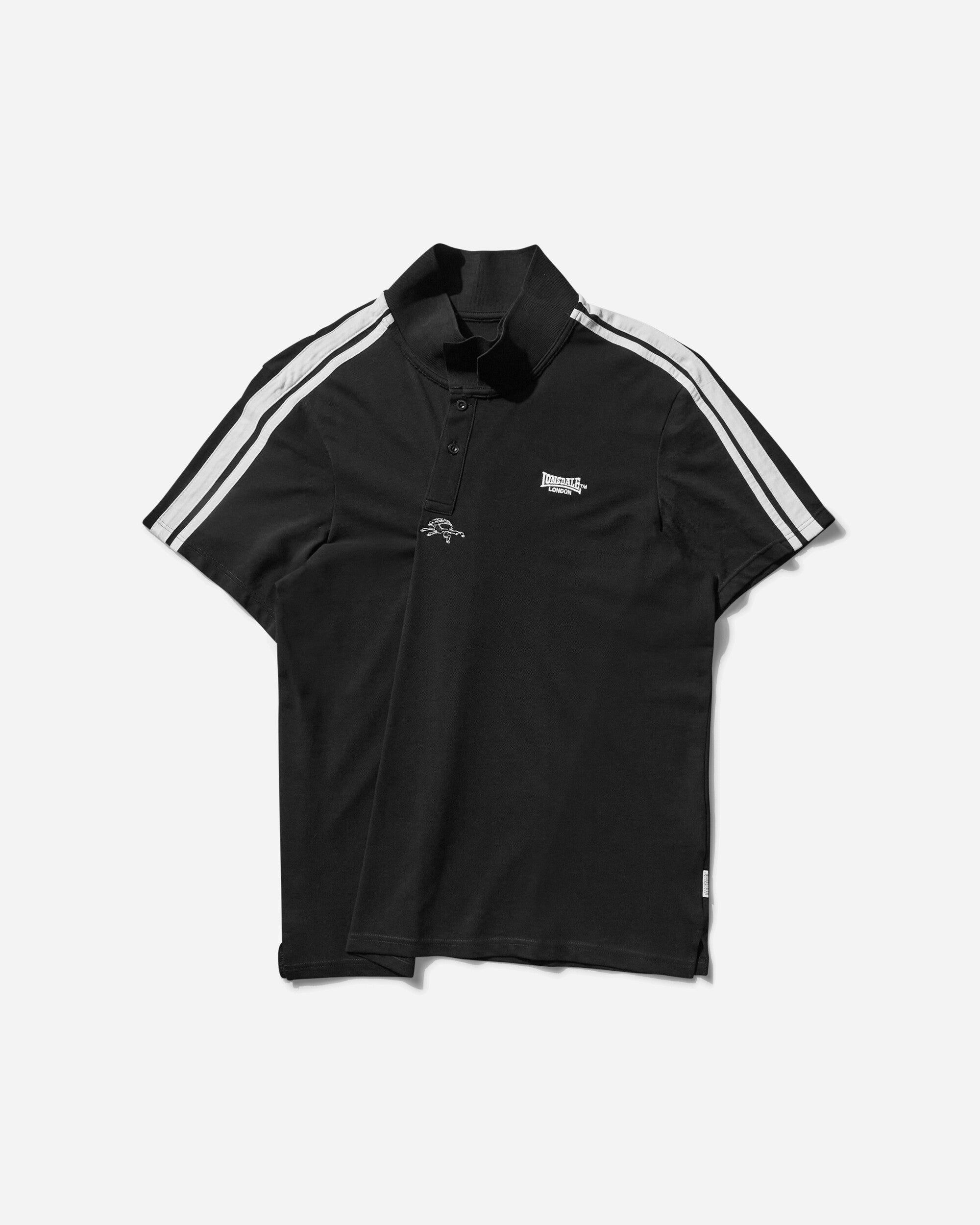 Prototypes Wrapped Polo Shirt S25 T-Shirts Shortsleeve PT07JE17USB BLACK