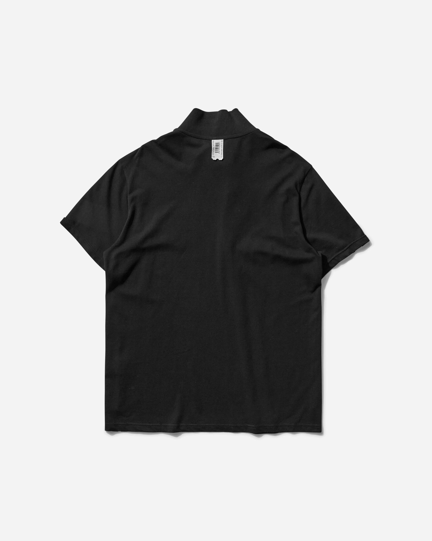 Prototypes Wrapped Polo Shirt S25 T-Shirts Shortsleeve PT07JE17USB BLACK