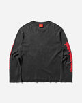 Public Possession Disco Devil Long Sleeve T-Shirt Black Vintage Wash T-Shirts Longsleeve PPS25DISCOLS 1