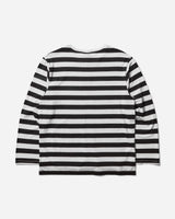 Public Possession Ippi Longsleeve T-Shirt Black And White Striped T-Shirts Longsleeve PP25IPPILS 1