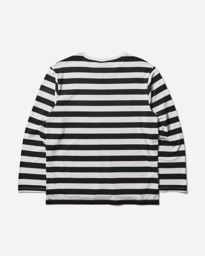 Public Possession Ippi Longsleeve T-Shirt Black And White Striped T-Shirts Longsleeve PP25IPPILS 1